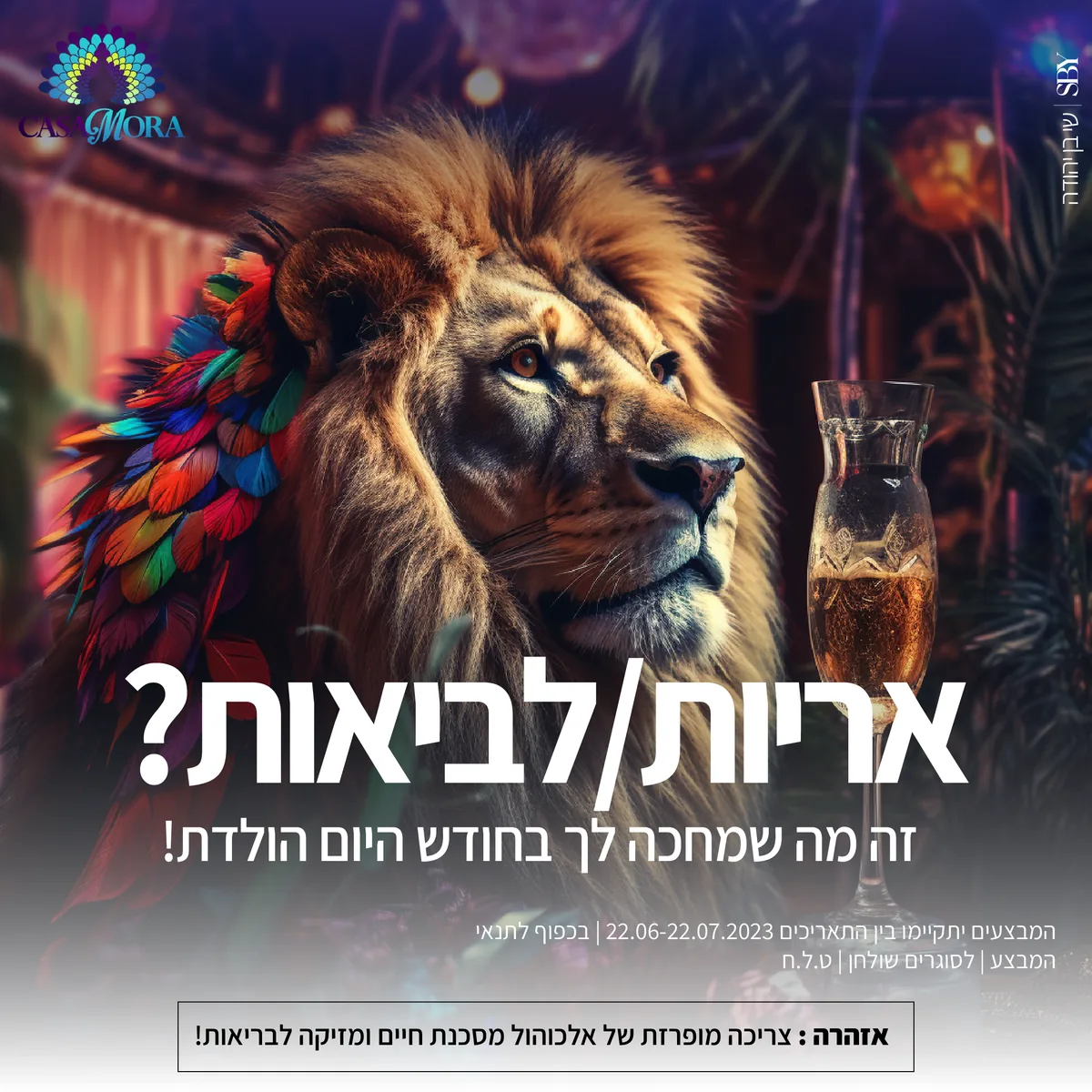 קריאייטיב אינסטגרם לקאסה מורה, קמפיין ממומן של שי בן יהודה פרסום
