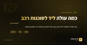 עלות לליד לסוכנות רכב לפי ערוץ: פייסבוק, גוגל ורכבי יוקרה